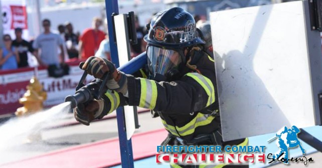 Slovenski gasilci na tekmovanju Firefighter Combat Challenge v ZDA
