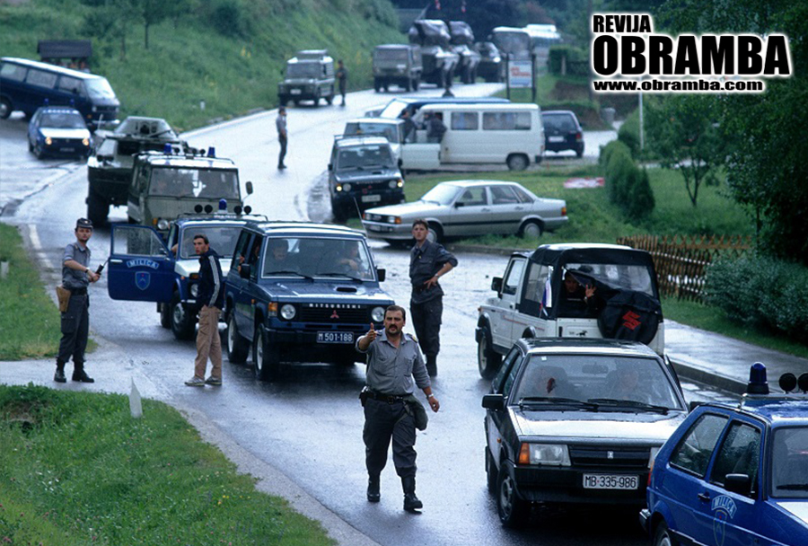 Vojna za Slovenijo: Dravograd in okolica, jun/jul 1991