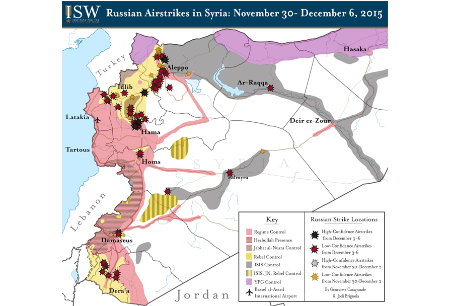 Ruski napadi na položaje upornikov v Siriji
