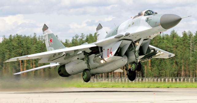 Ruski lovec MiG-29SMT fulcrum-E