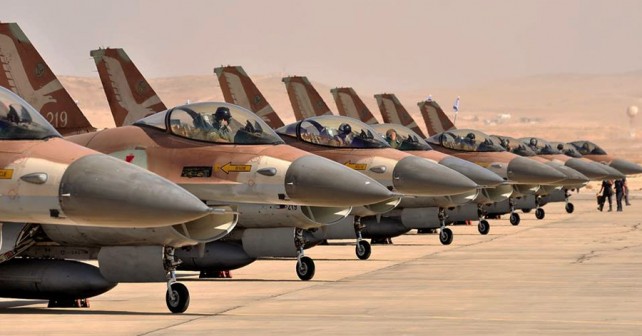 Izraelski lovci F-16 netz