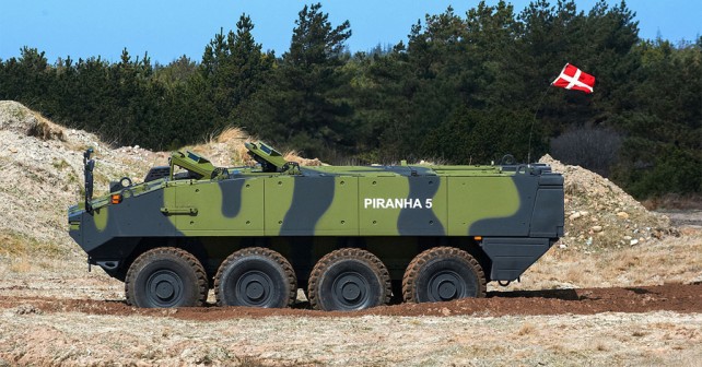 Pehotno oklepno vozilo piranha 5.