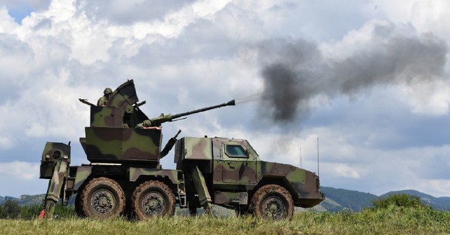 Srbski protiletalski sistem PASARS-16 terminator - testiranje