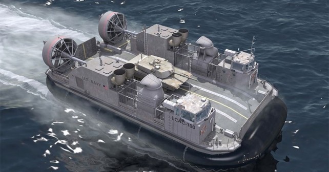 Koncept hovercrafta LCAC-100