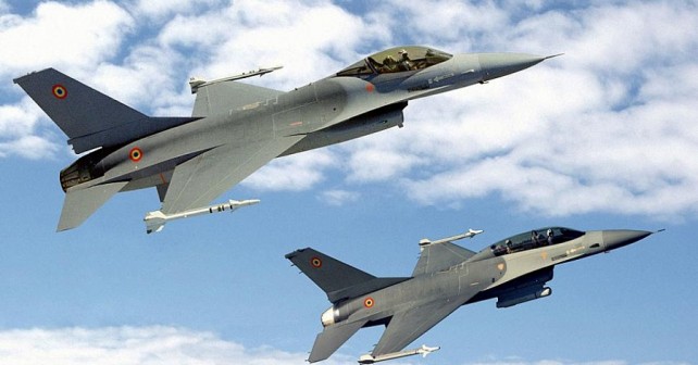 Romunski lovci F-16