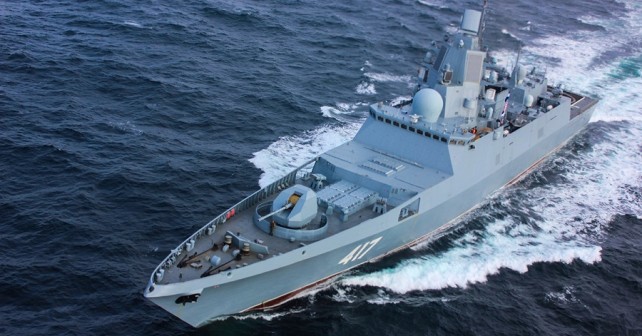 Ruska fregata projekt 22350 Admiral Gorshkov