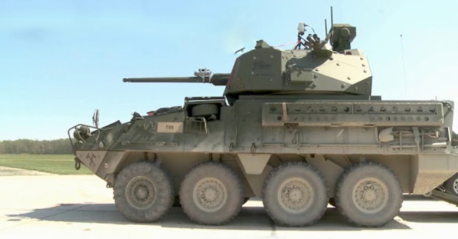 oklepno vozilo stryker 8x8