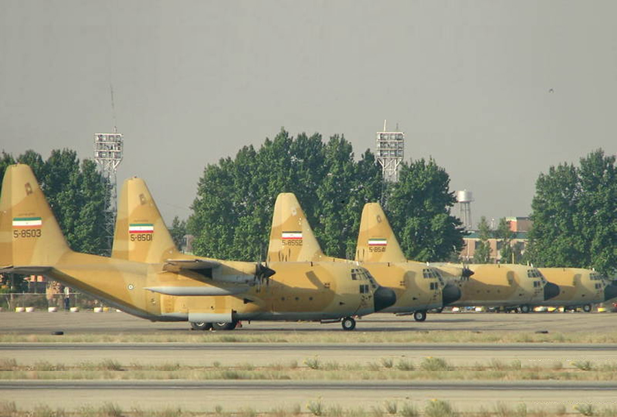 Iranska vojaška transportna letala C-130 hercules