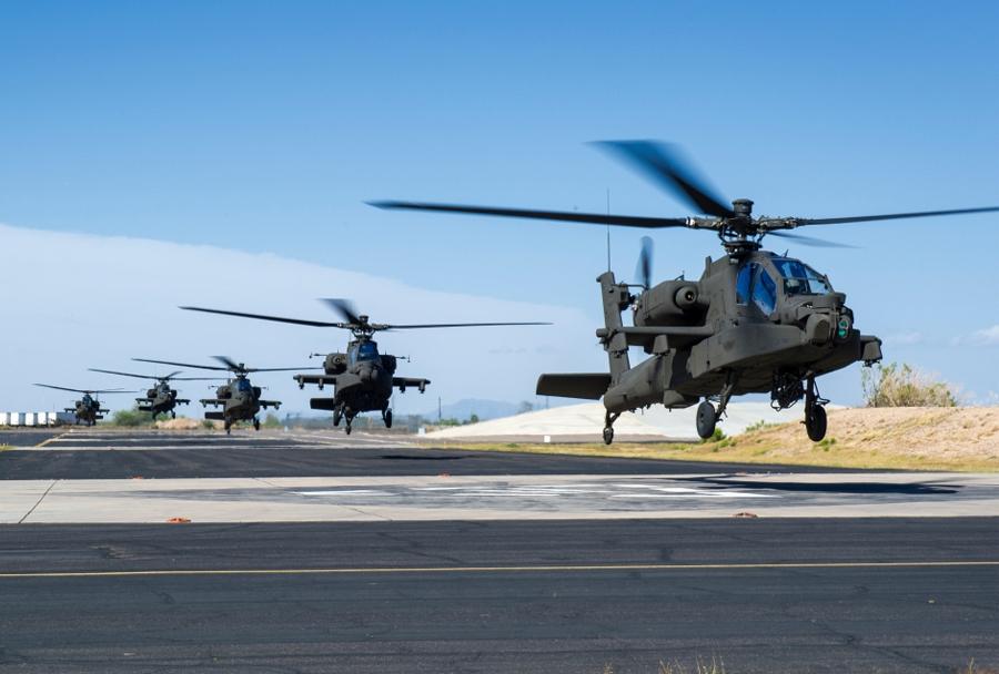 Ameriški jurišni helikopterji AH-64 apache