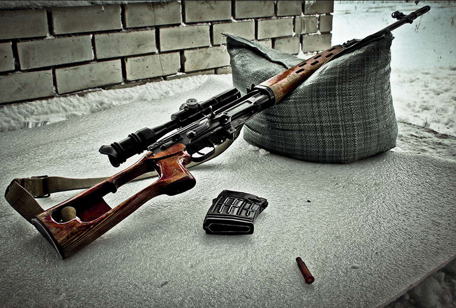 Ruska ostrostrelska puška Dragunov SVD