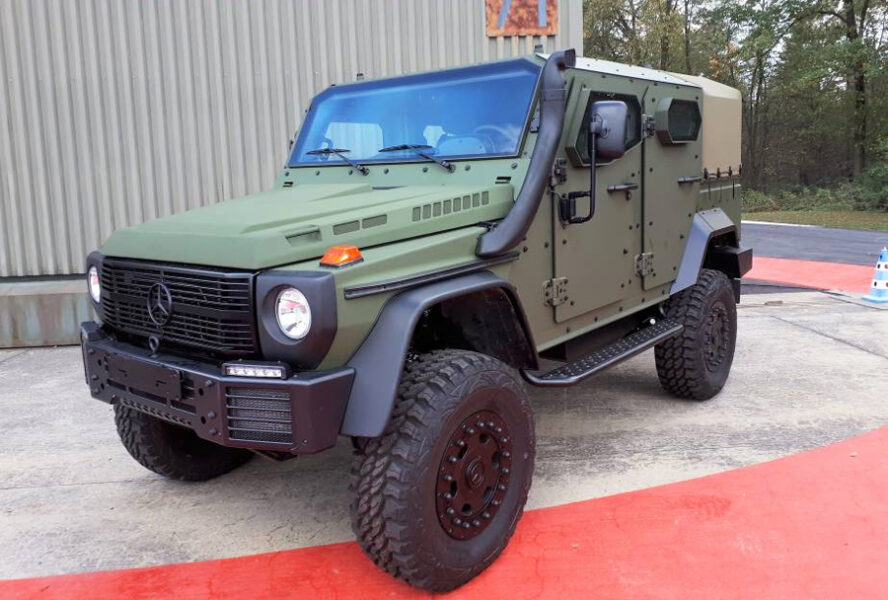Mercedes-Benz predstavil vozilo LAPV 464 | Spletni portal obramba.com